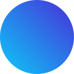 Blue gradient background with a smooth transition from light to dark blue.