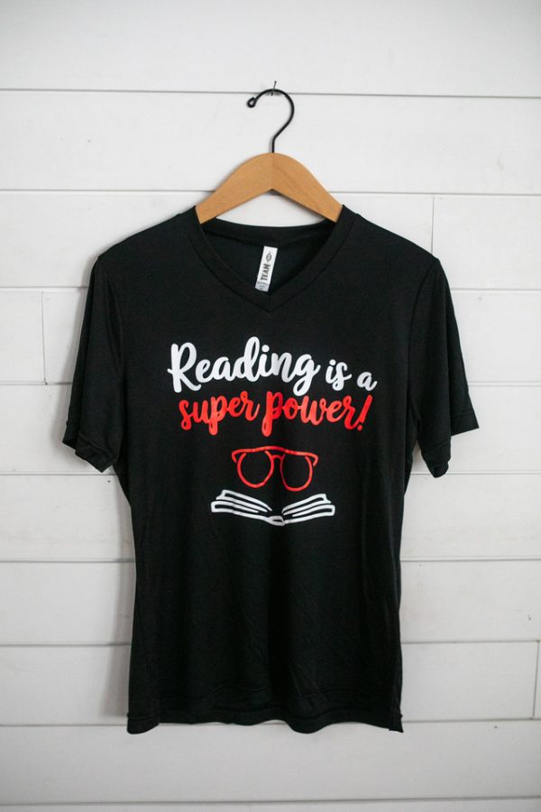 Reading is a Super Power - T-Shirt
